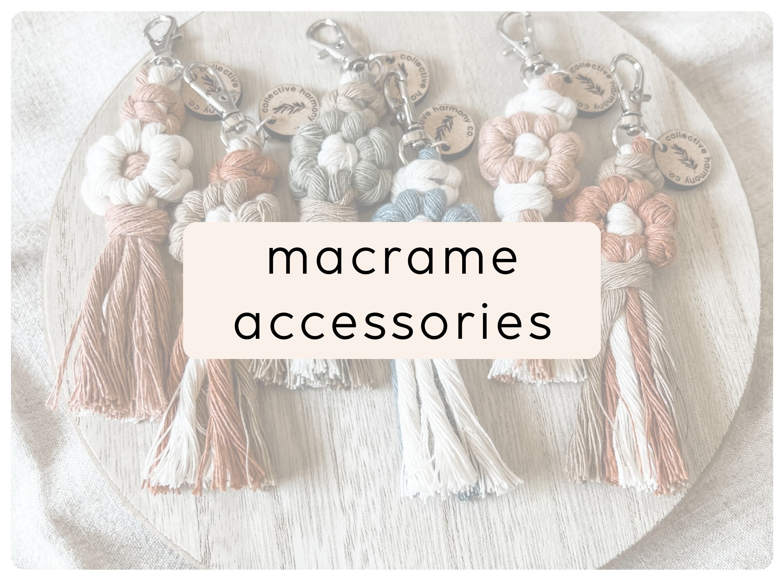 macrame accessories – Collective Harmony Co