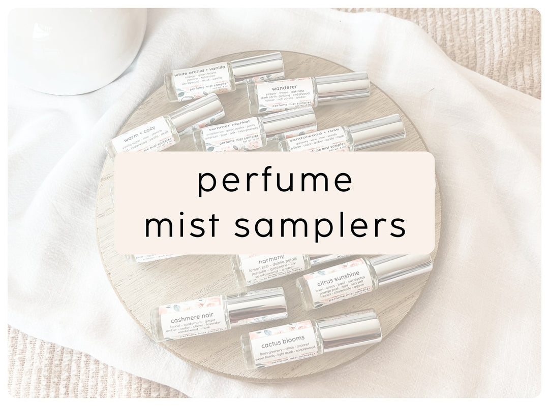 perfume mist samplers