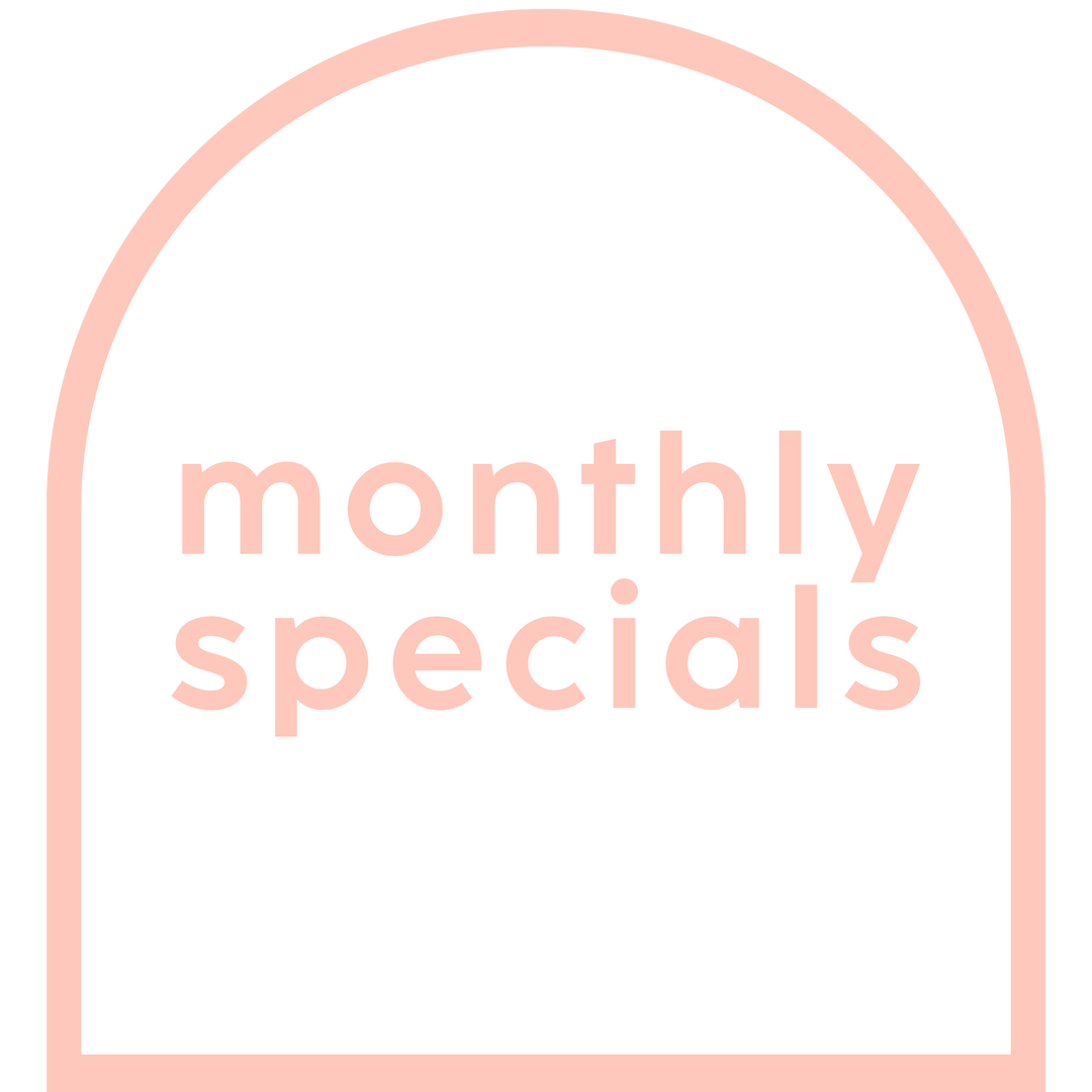 monthly specials