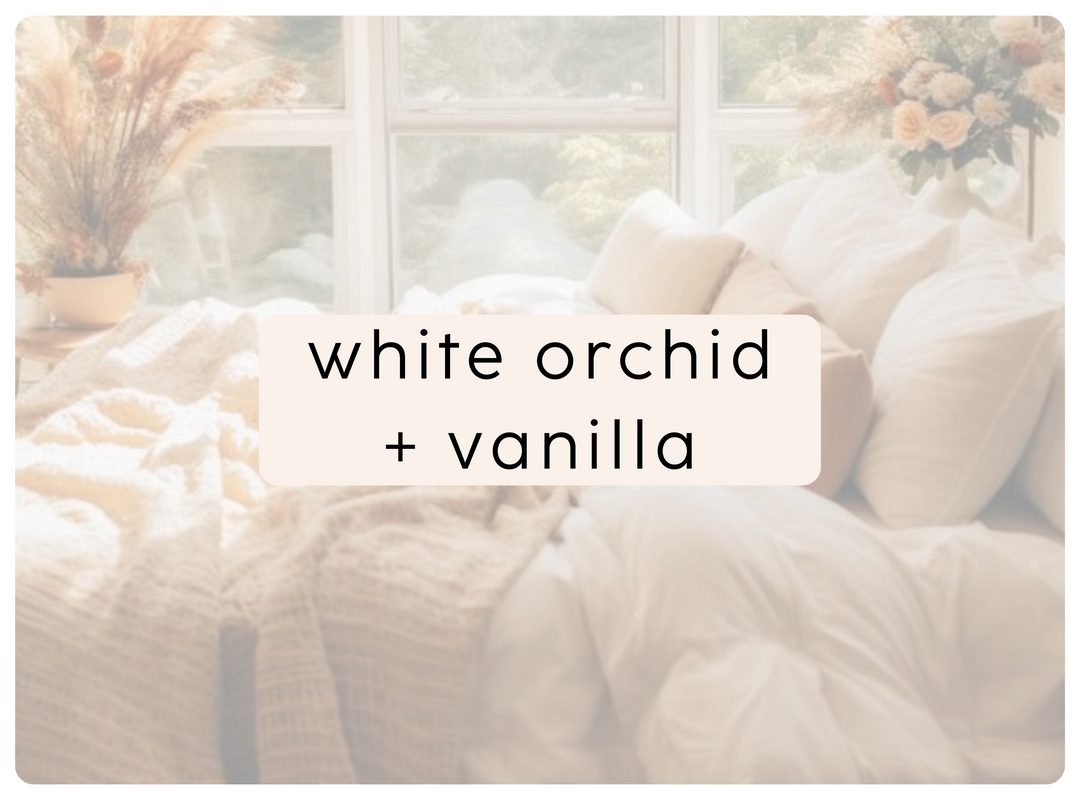 white orchid + vanilla