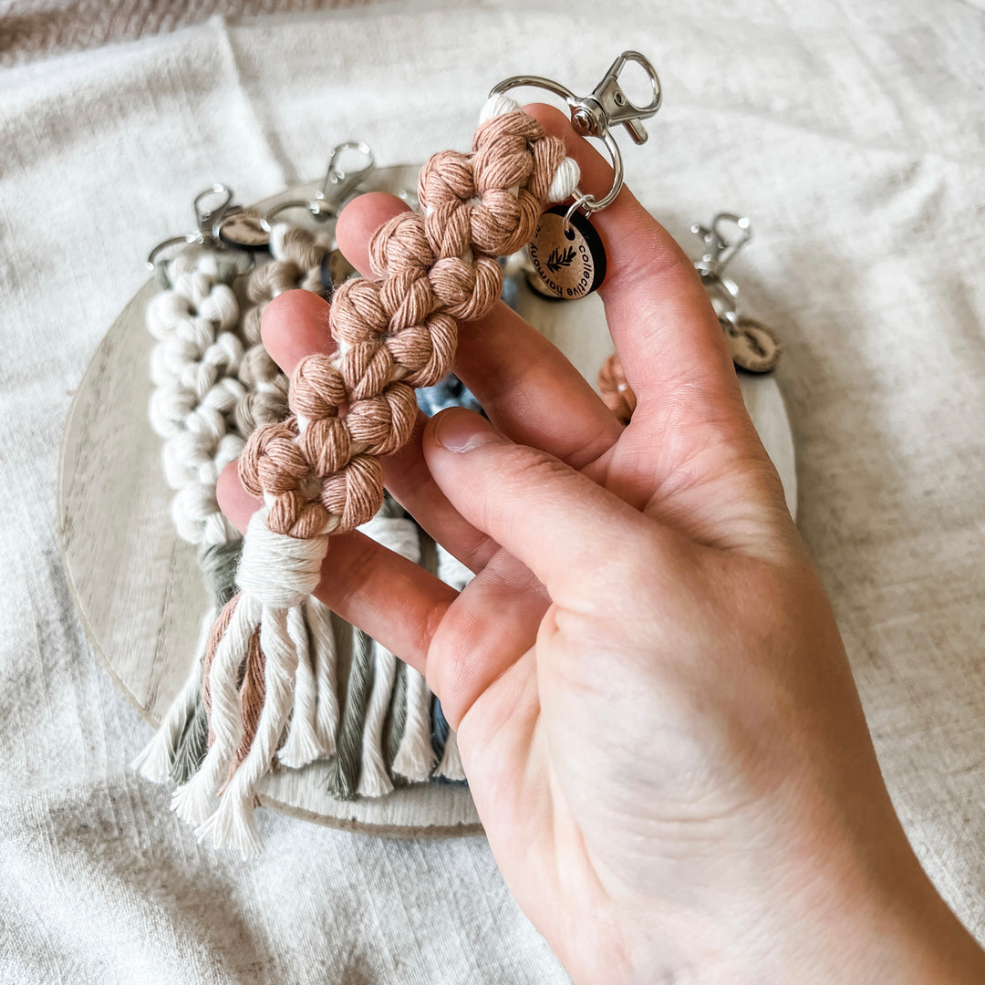 flower keychain