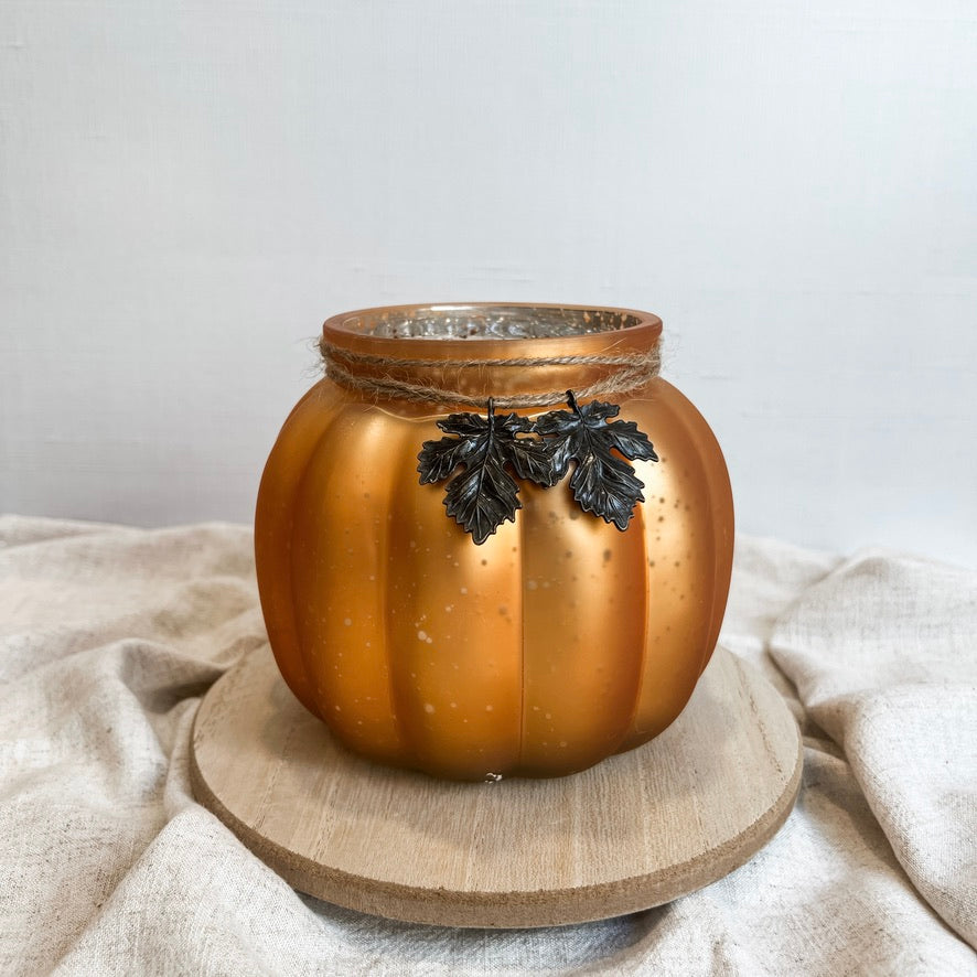 pumpkin planter pot - copper