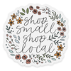 Clear Shop Small Shop Local Sticker