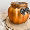pumpkin planter pot - copper