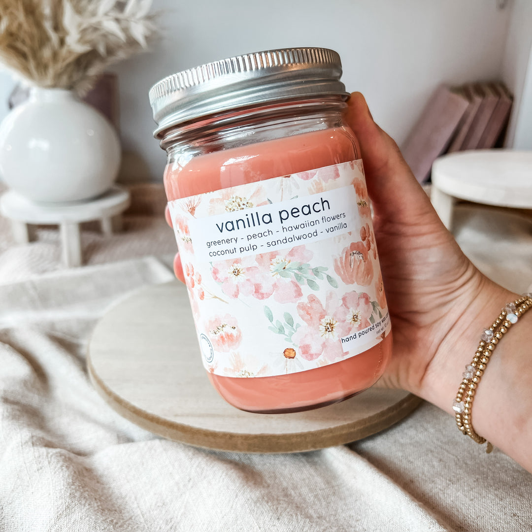 vanilla peach