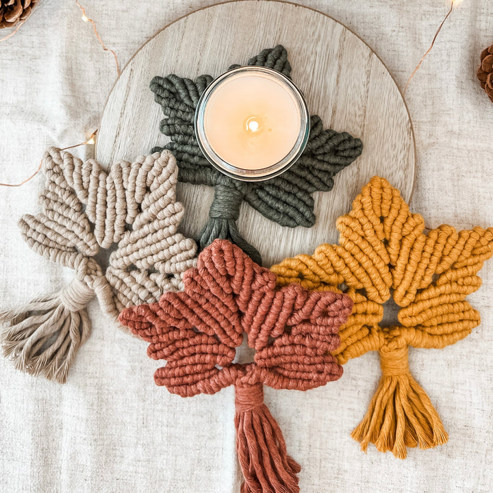 maple leaf coaster bundle