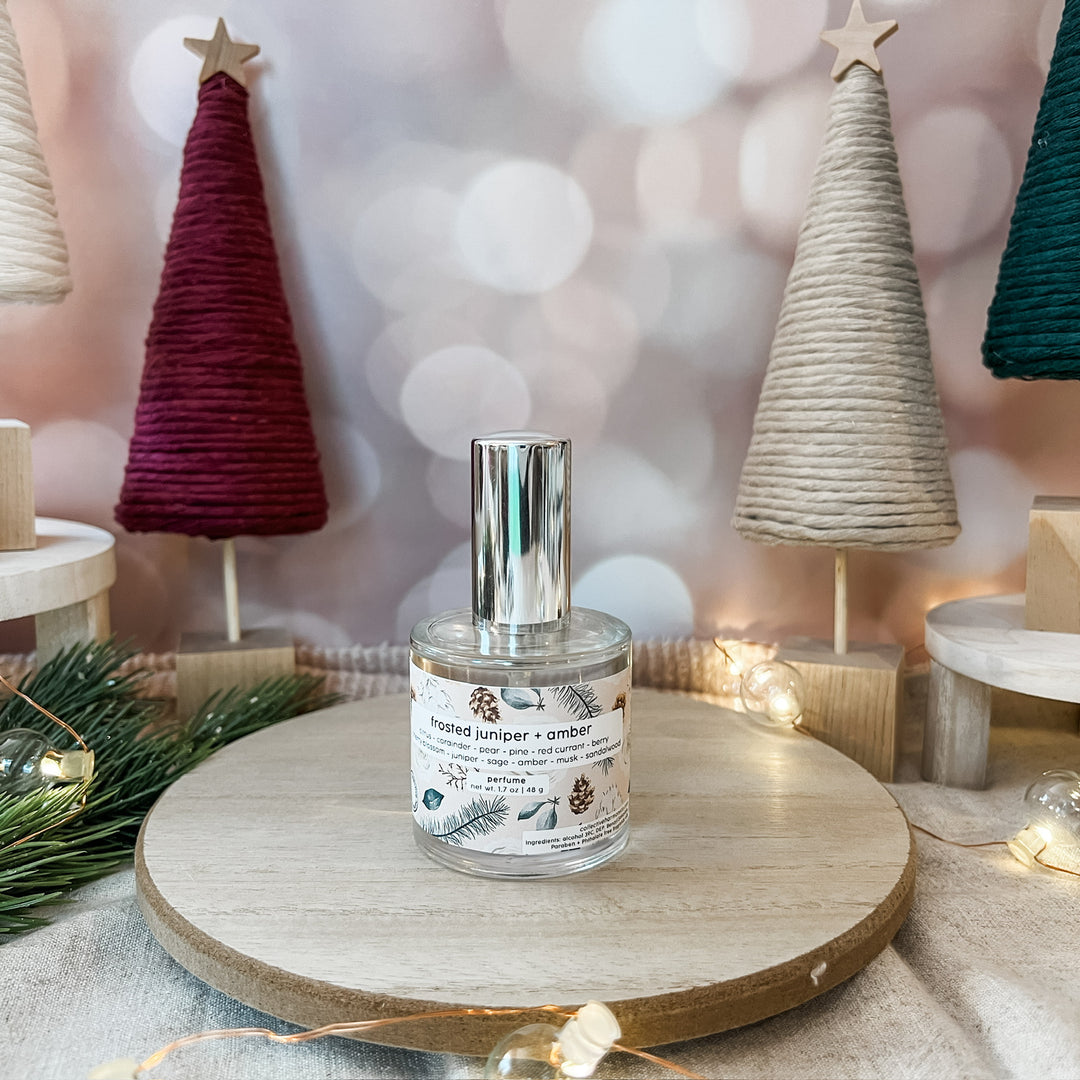 frosted juniper + pine