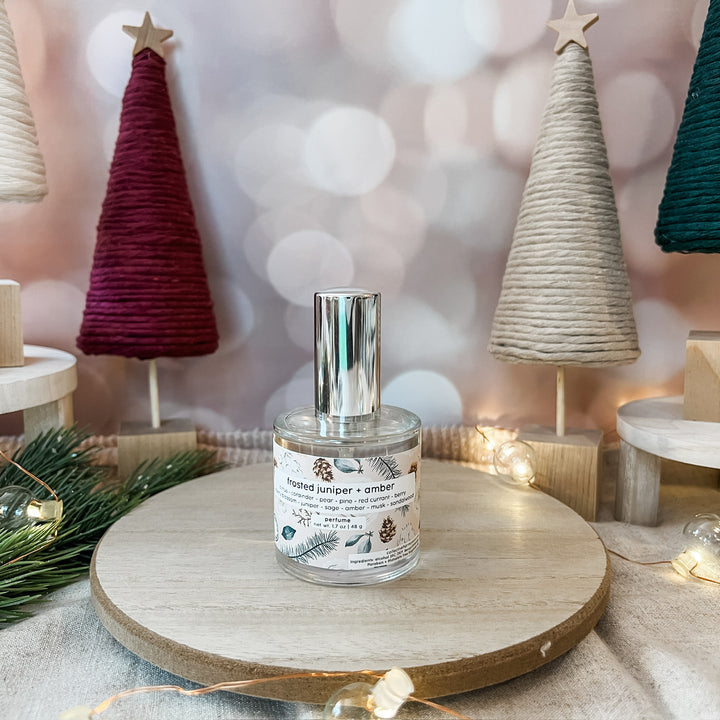 frosted juniper + pine