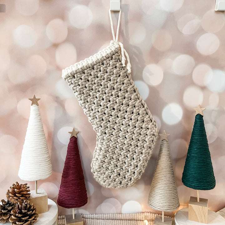 boho stocking