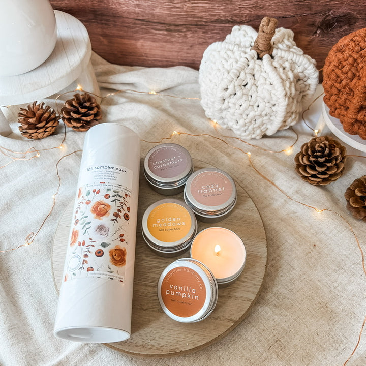 fall candle sample set