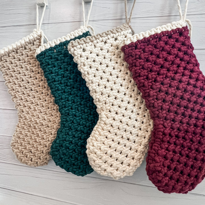 boho stocking
