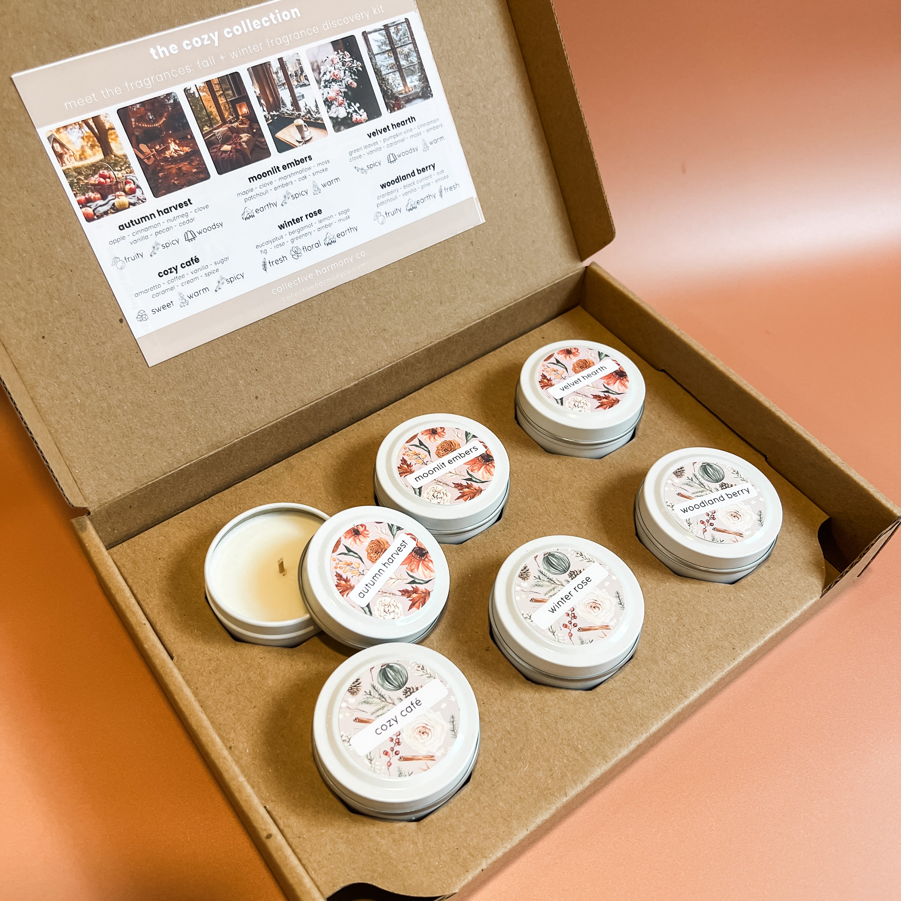 cozy collection candle discovery kit – Collective Harmony Co