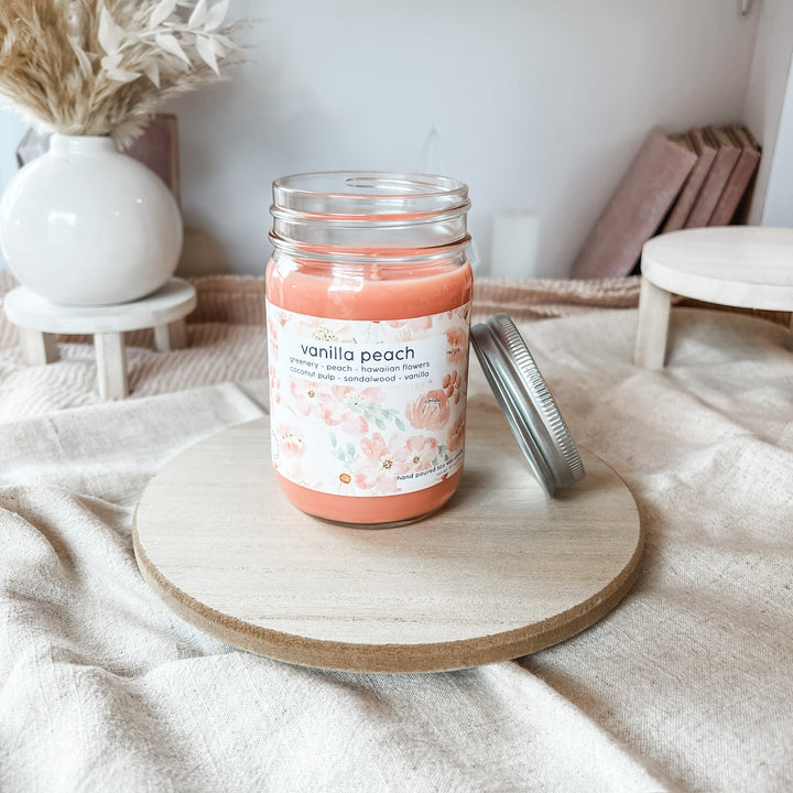 vanilla peach
