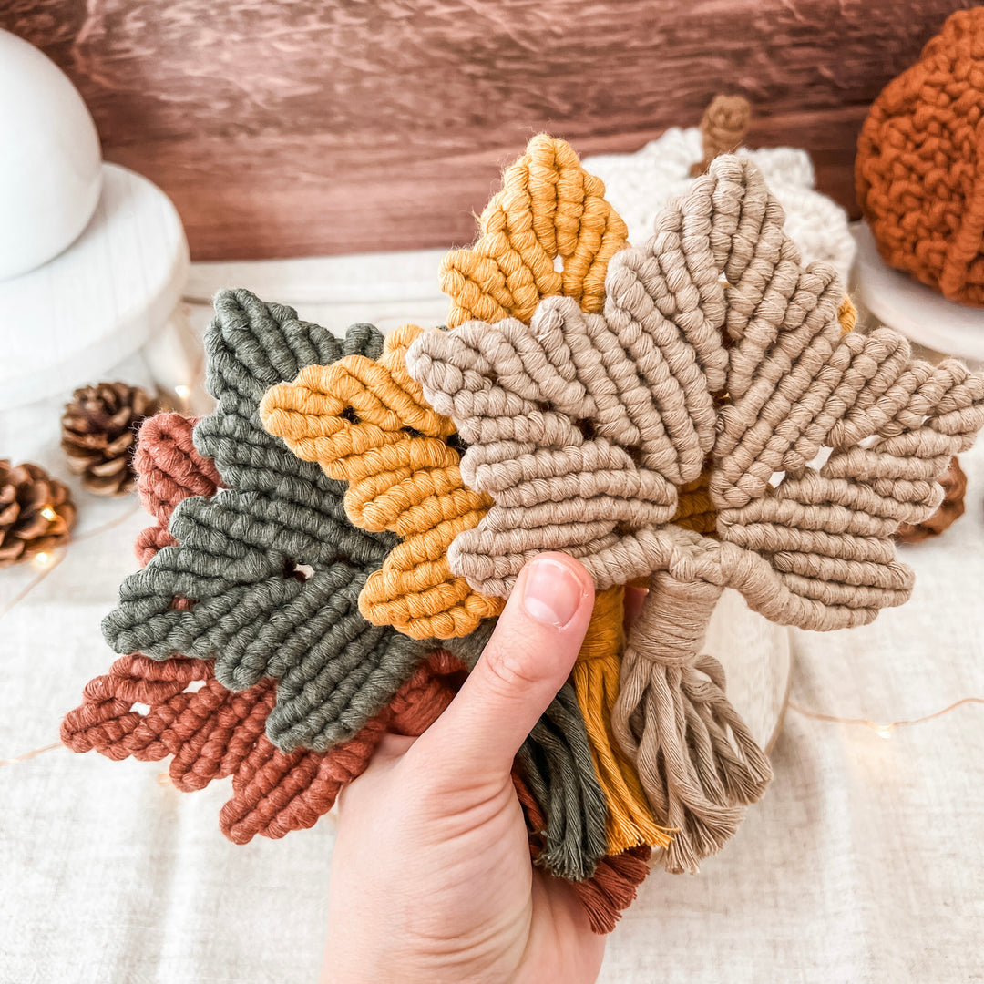 maple leaf coaster bundle