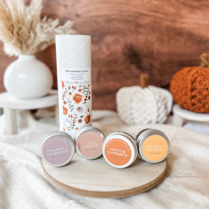 fall candle sample set