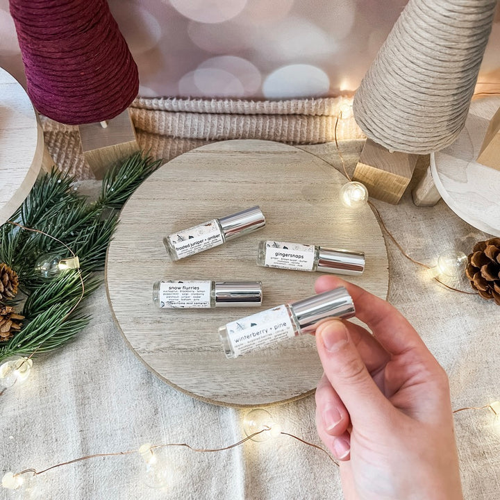 winter perfume mist sampler