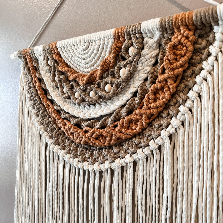 rustic large semi circle