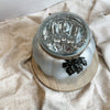 pumpkin planter pot - silver