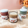 fall candle trio