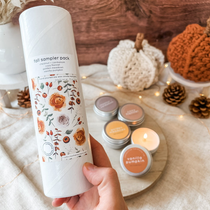 fall candle sample set