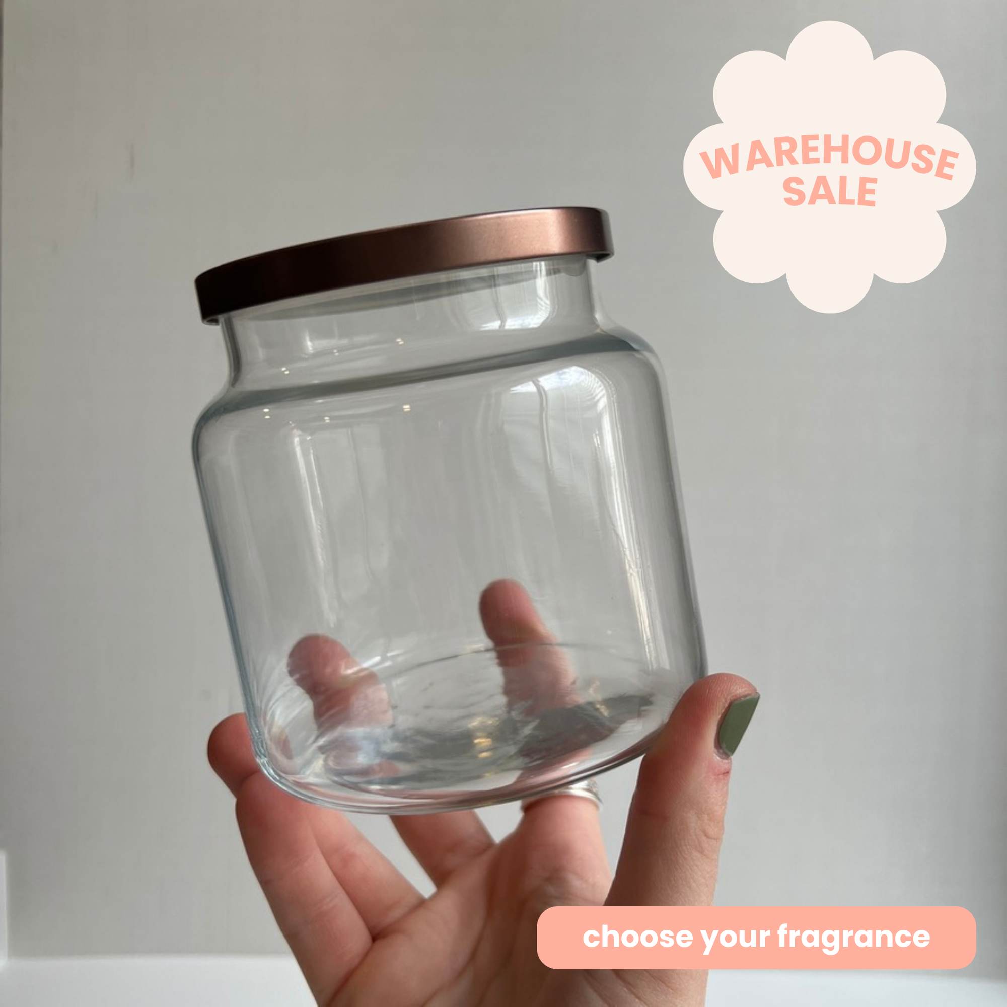 apothecary candle jar