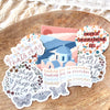 Clear Shop Small Shop Local Sticker