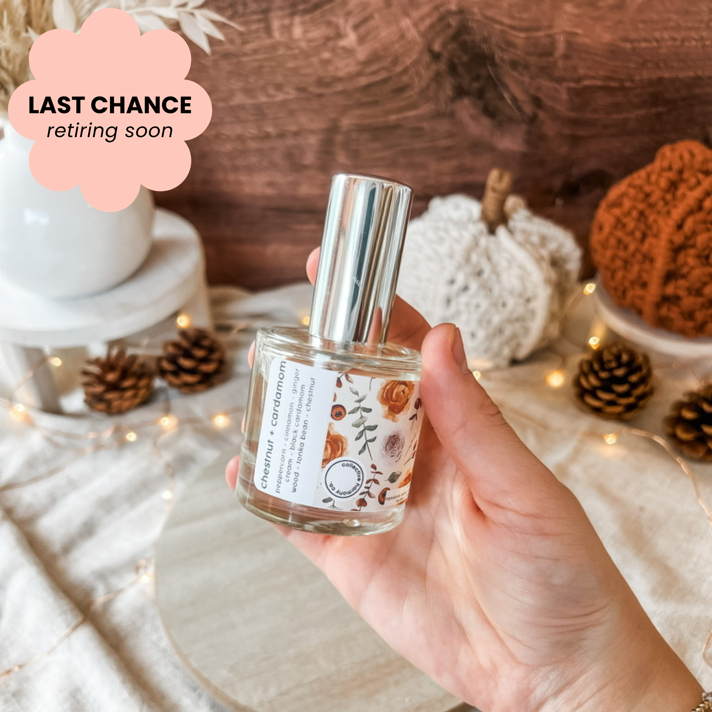 chestnut + cardamom – Collective Harmony Co