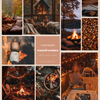 fall candle trio