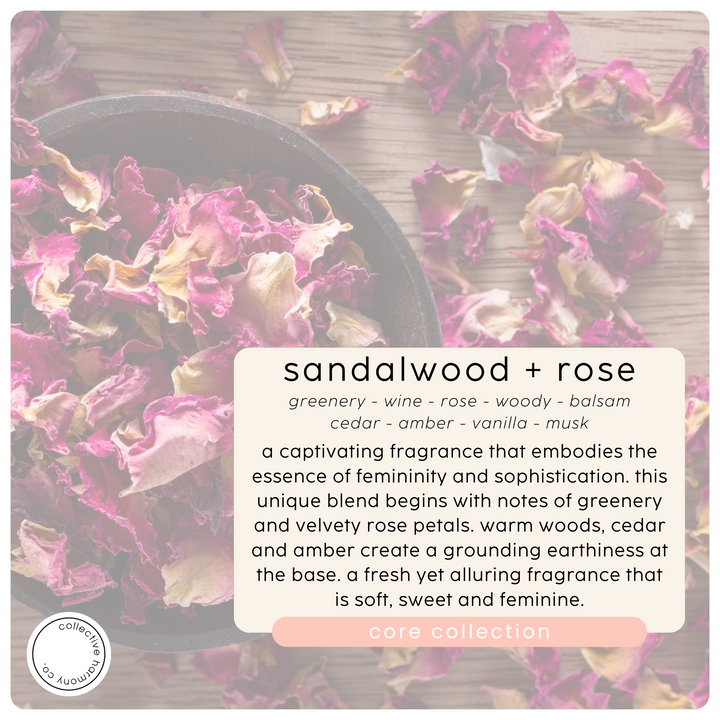 sandalwood + rose