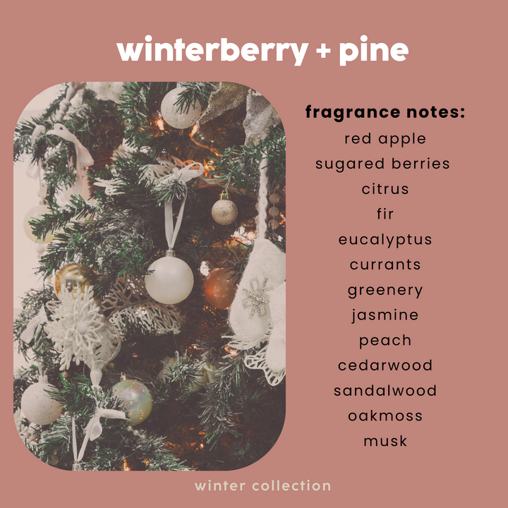 winterberry + pine