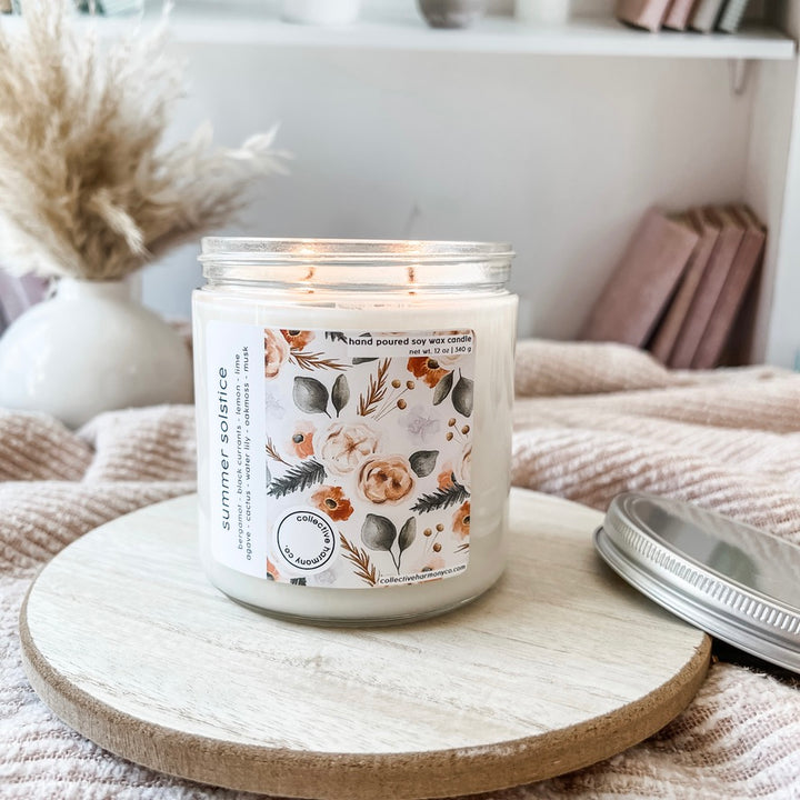 summer double wick candle bundle