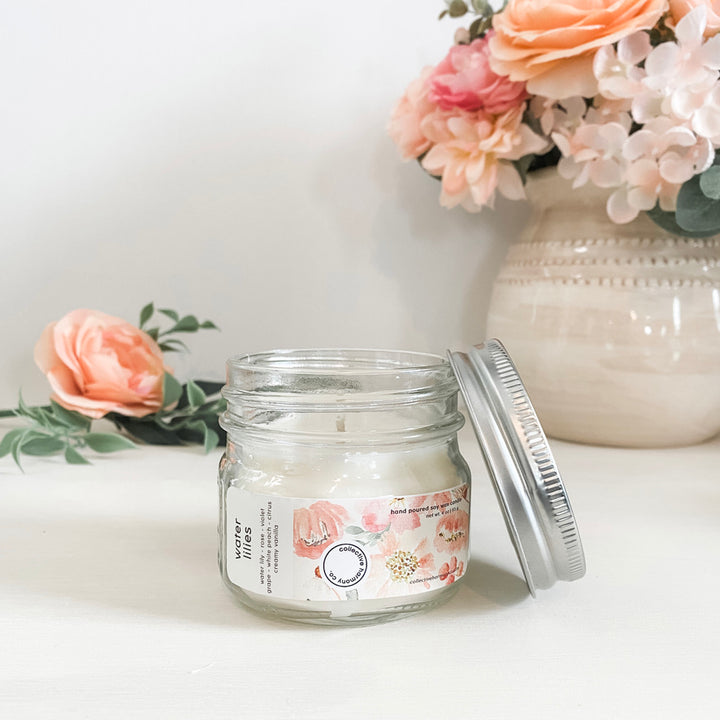 retired core soy candle jar