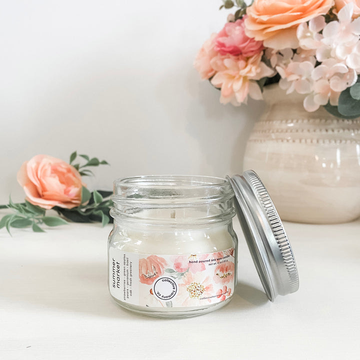 retired core soy candle jar