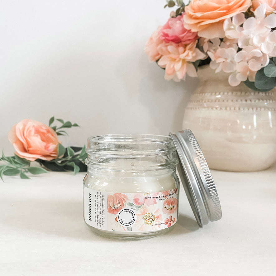 retired core soy candle jar