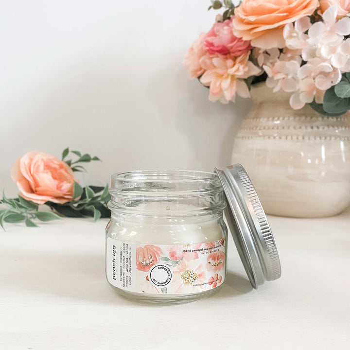 retired core soy candle jar