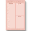 Mauve Pink Daily Planner Notepad
