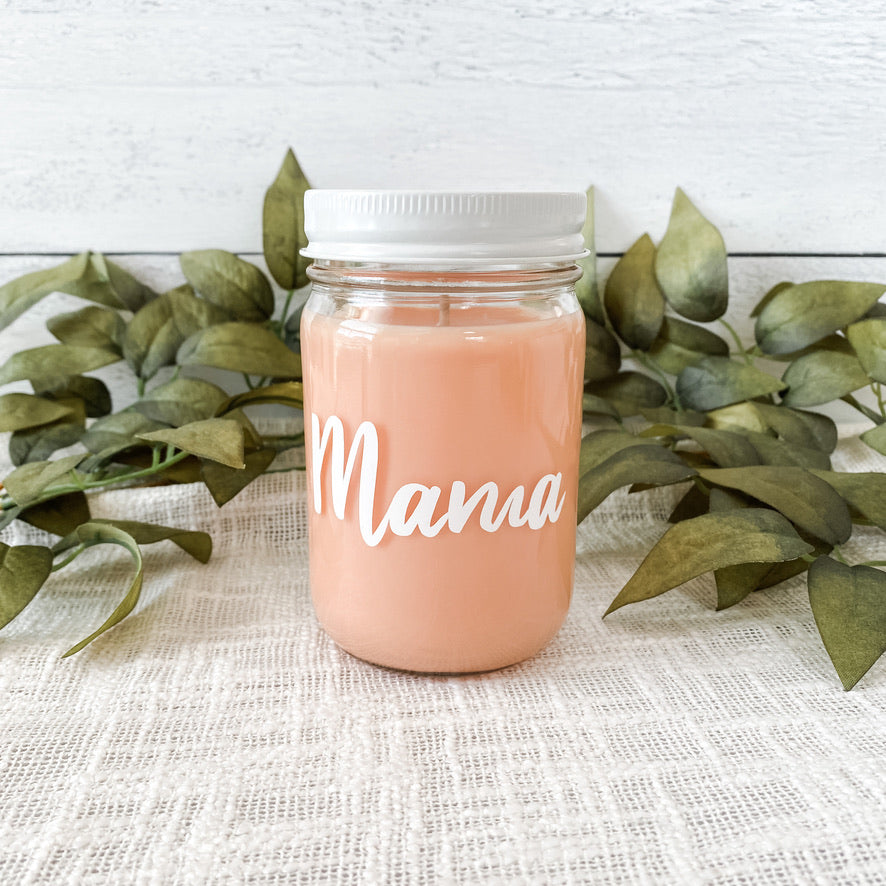 mama | mother's day candle