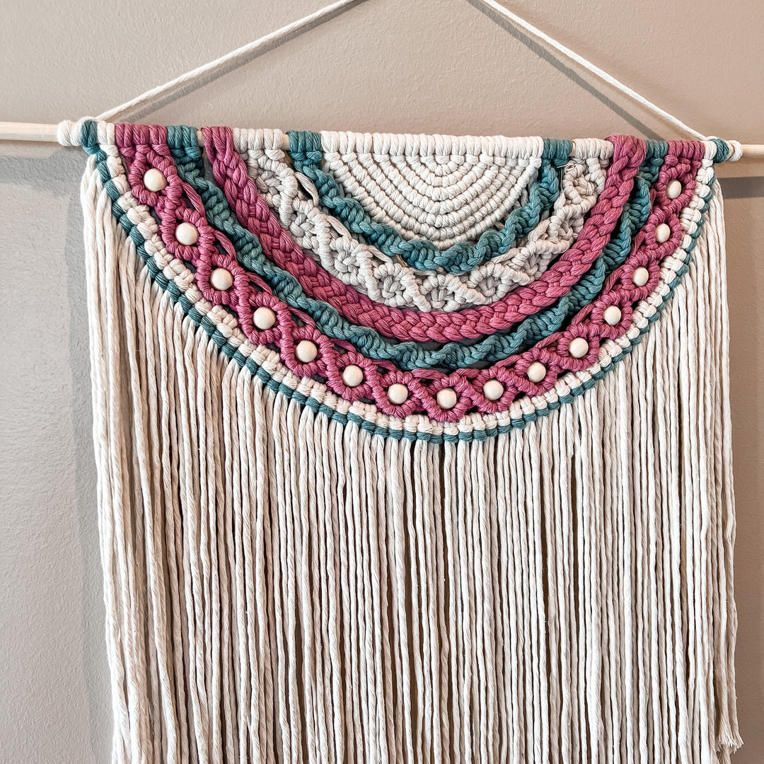 half mandala hanging